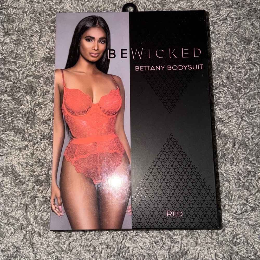 Bettany Red Bodysuit